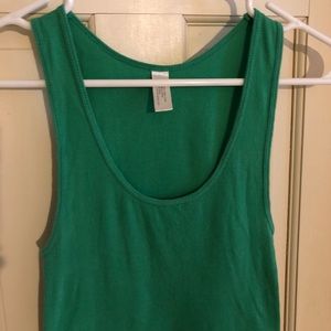 Size small Kelly green J. Crew tank top